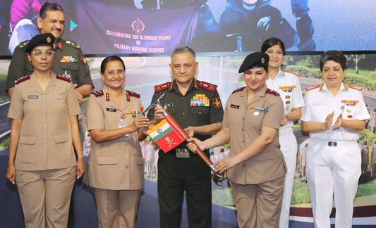 General Anil Chauhan Highlights Strategic Preparedness at Military Nursing Service Centenary Event