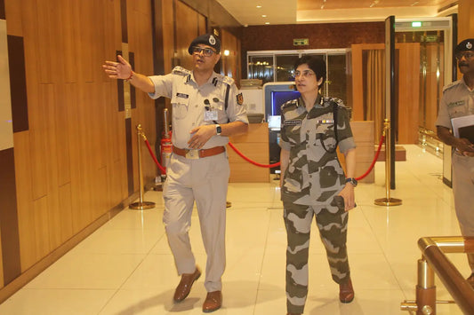 IG Sonia Narang Conducts Security Review at Cochin Airport, Praises CISF Personnel for Professionalism