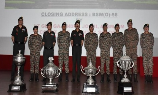 Indian Army’s Battalion Support Weapons Course Culminates with Capt Ajeet Krishna Lucky as Top Student
