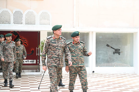 Indian Army Southern Command Unveils Digital Sand Model at Jodhpur Station