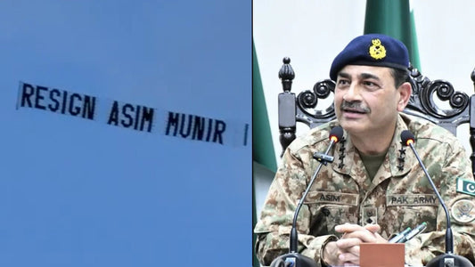 Banner Over Pakistan–West Indies Match Calls for Army Chief Asim Munir’s Resignation, Causes International Stir