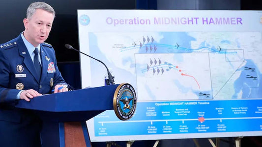 "Operation Midnight Hammer: Historic US Airstrike Targets Iran's Key Nuclear Facilities"