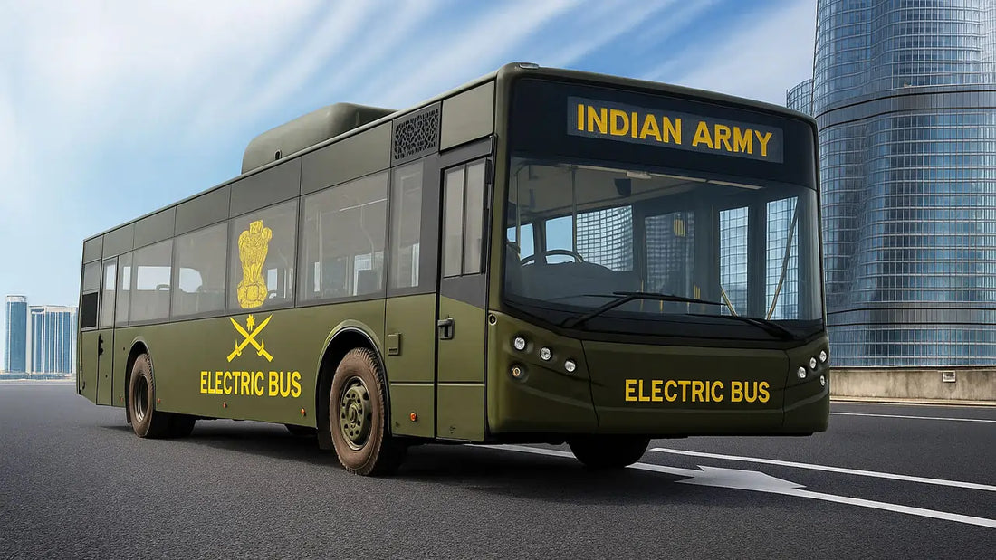 Indian Army Invests ₹130 Crore in 113 Electric Buses from JBM Auto