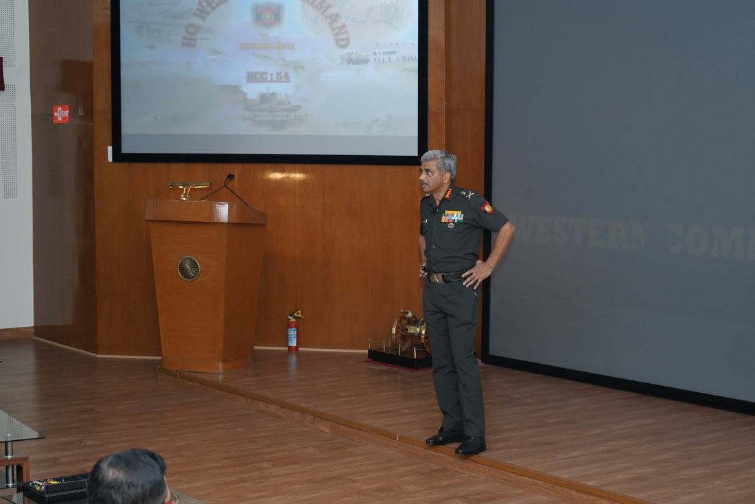 Western Command Hosts Strategic Briefing for 54th Higher Command Course Participants