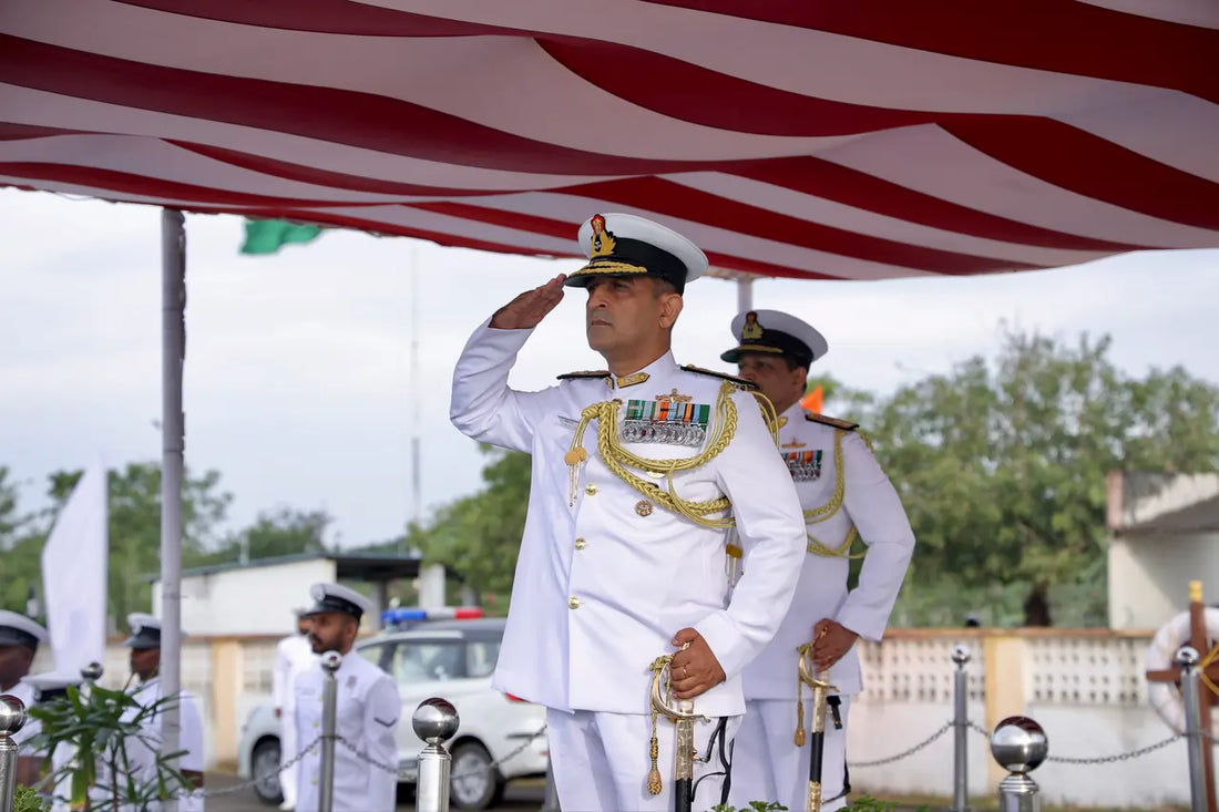 Rear Admiral Sritanu Guru Takes Command of Gujarat Naval Area in Leadership Transition