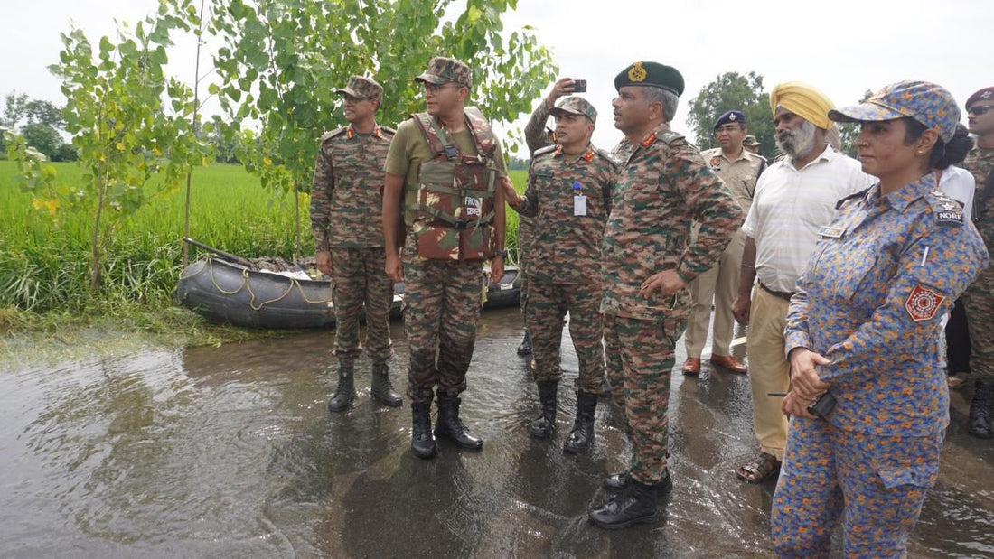 Indian Army Intensifies Flood Relief in Border Regions