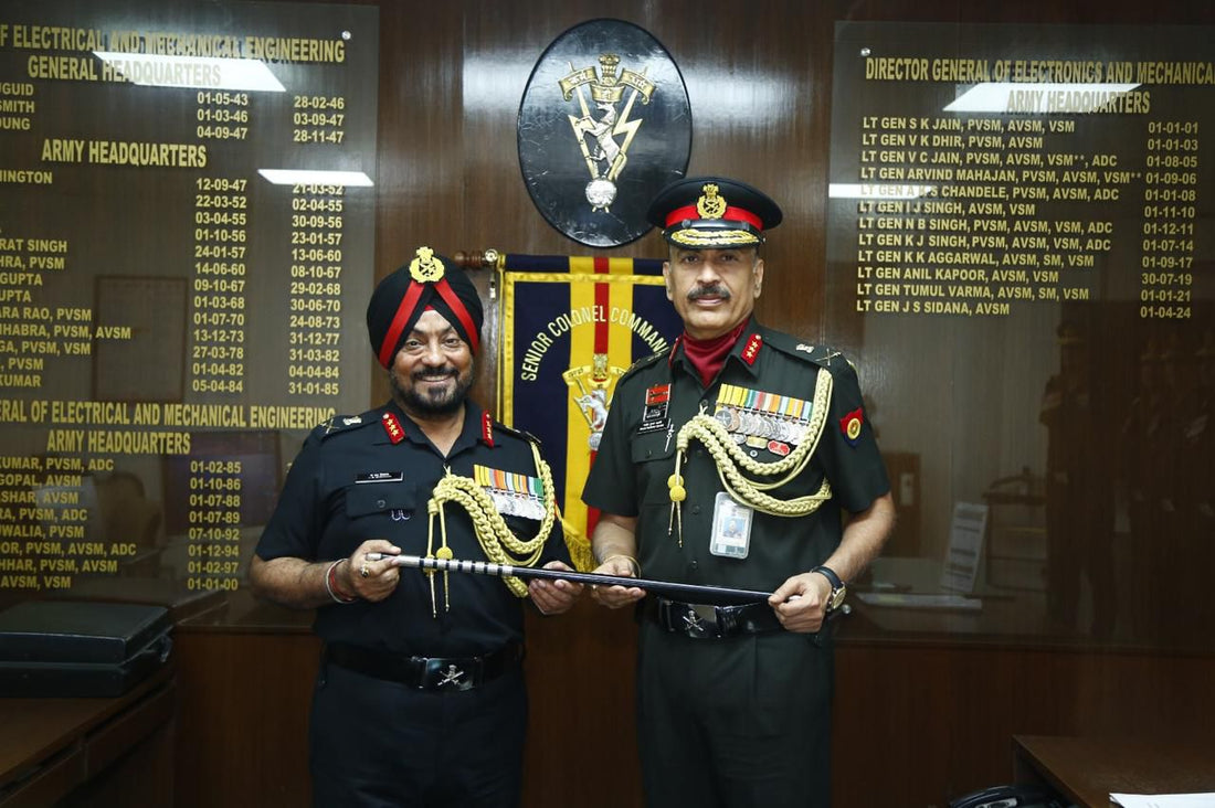 Lt Gen Rajiv Kumar Sahni Takes Charge as DG of Electronics and Mechanical Engineers