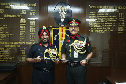 Lt Gen Rajiv Kumar Sahni Takes Charge as DG of Electronics and Mechanical Engineers