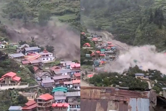 Dharali Cloudburst Triggers Devastating Floods in Uttarkashi, Several Soldiers Missing