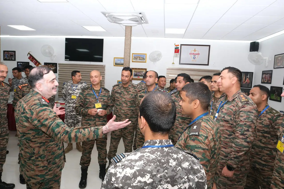 Lt Gen Pendharkar Engages DSSC Delegation at Rangapahar Military Station