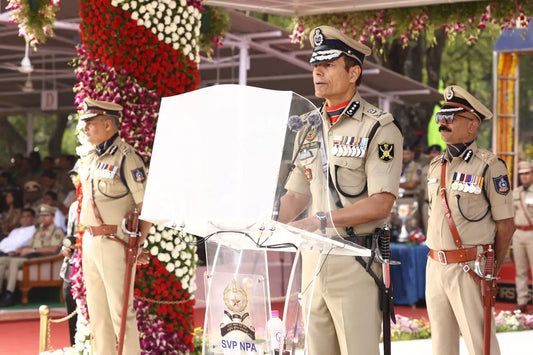 Daljit Singh Chaudhary Presides Over Passing Out Parade of IPS 77th Batch at SVPNPA, Hyderabad