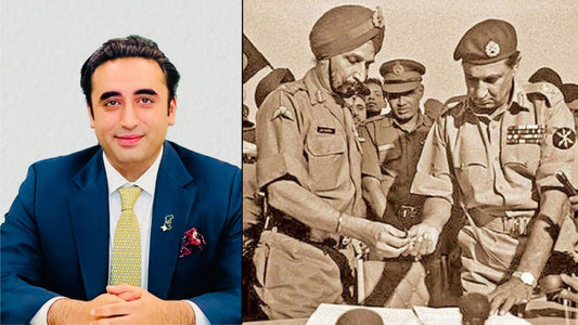 Bilawal Bhutto Faces Online Criticism for Comments on Pakistan's Historical Surrender