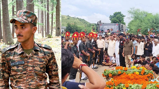 Agniveer Ajit Singh Rajpoot Laid to Rest with Military Honours 14 Days After Uttarkashi Cloudburst