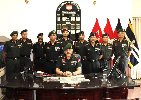 Major General Anuraag Chhibber Takes Command of Jodhpur Sub Area