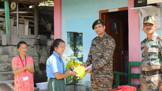 Arunachal Girl from Tibet Border Secures Sainik School Admission Through Army Mentorship