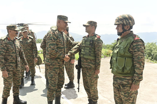 Lt Gen Sharma Praises Troops for Successful Counter-Terrorism Effort in Poonch