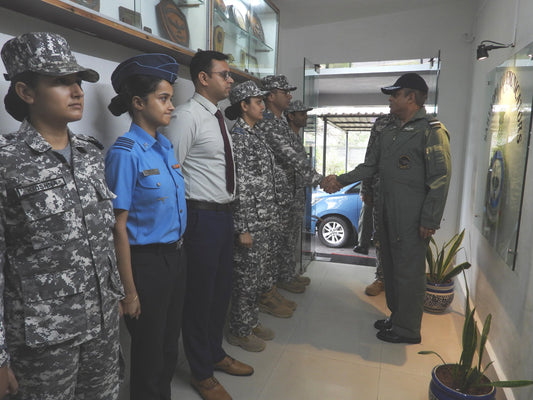 Air Marshal Nagesh Kapoor Evaluates Operations at Air Force Station Lonavla, Highlights Technological Advancements and Vigilance