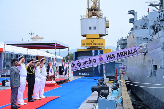 India Commissions INS Arnala, First Indigenous Anti-Submarine Warfare Vessel