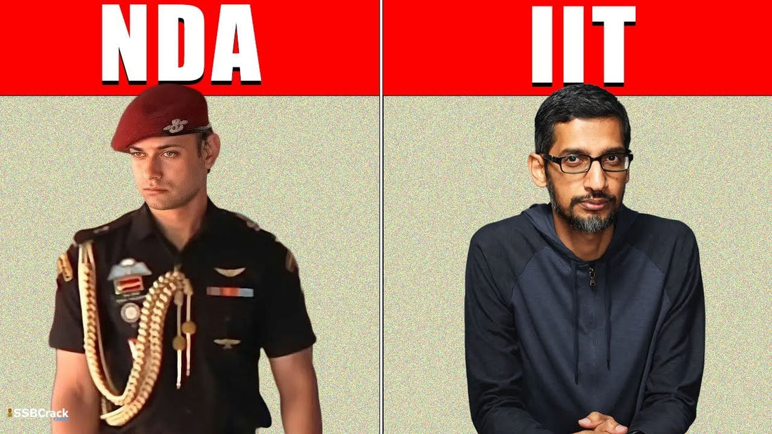 Career Path Comparison: NDA and IIT - Opportunities, Stability, and Societal Impact