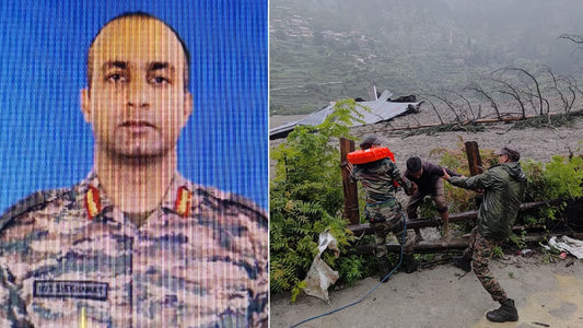 Colonel Harshvardhan Leads Indian Army's Rescue Operation in Uttarakhand Mudslide Disaster