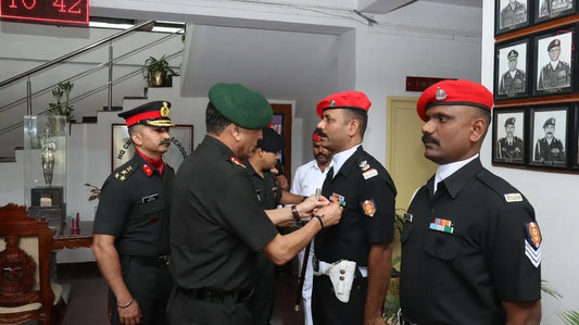 Lt. Gen. Dhiraj Seth Reviews CMP Centre and School; Commends Women Agniveers and Elite Teams