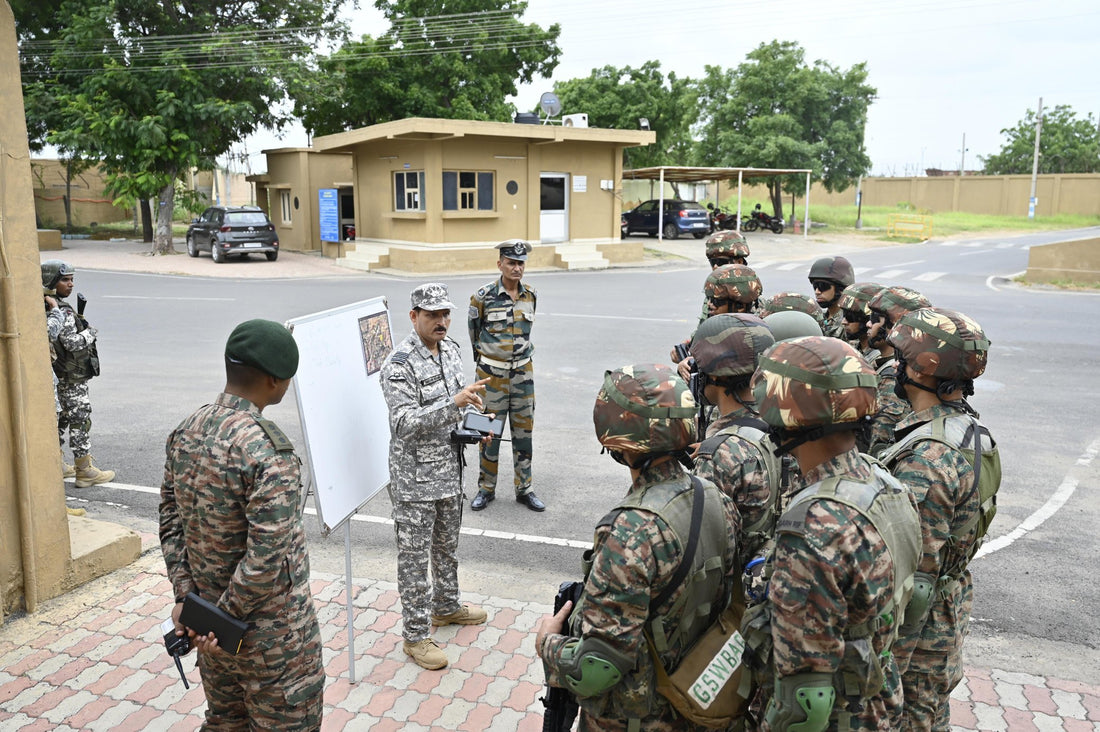 Indian Army and Air Force Enhance Joint Operations at Strategic Bhuj Air Force Station