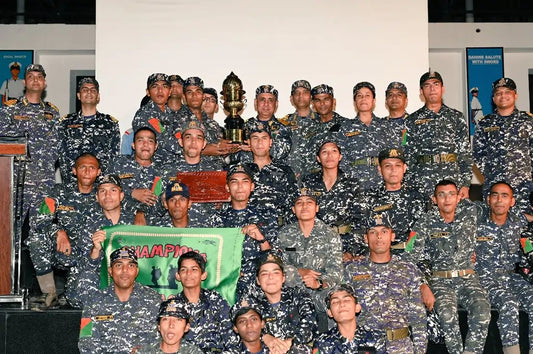 Cheetah Squadron Triumphs at Camp Barracuda Amidst Rigorous Training at Indian Naval Academy