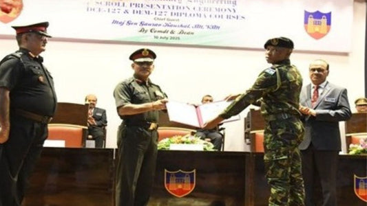 College of Military Engineering Awards Diplomas to 159 Graduates in Pune Ceremony