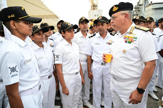 Vice Admiral Rajesh Pendharkar Engages with Eastern Fleet in Operational Exercise Eastern Sword