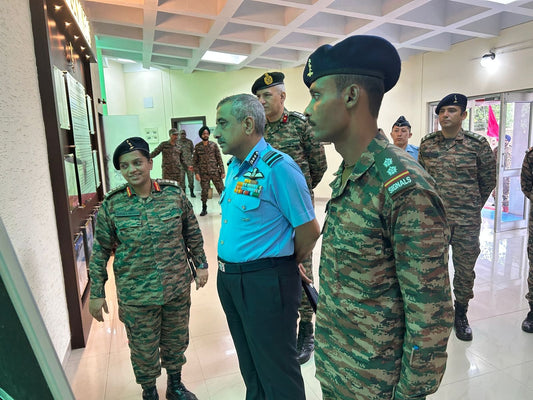 Chief of Integrated Defence Staff Conducts Operational Review in Eastern Sector