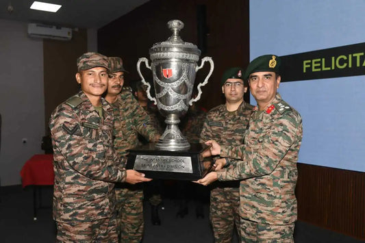 Infantry School Mhow Concludes MMG and AGL Course; Naik Chandan Singh Koranga Named Best Student