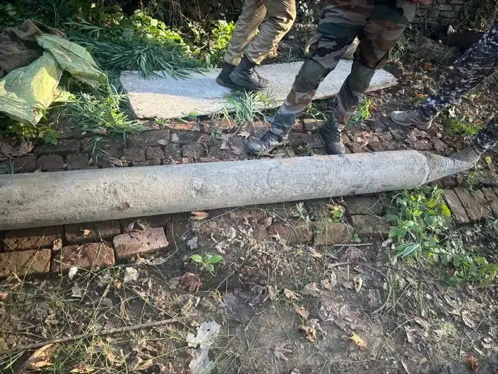 Recovered Ordinance from Operation Sindoor Found During Dal Lake Cleanup in Srinagar