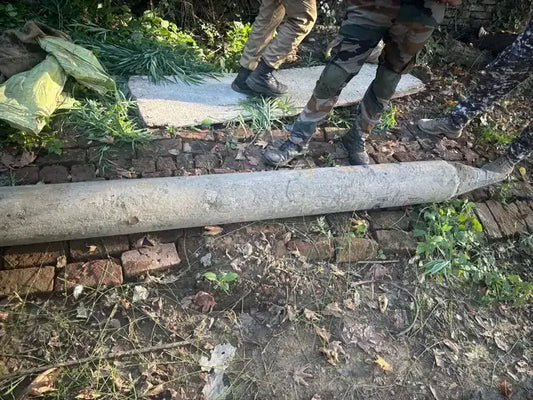 Recovered Ordinance from Operation Sindoor Found During Dal Lake Cleanup in Srinagar