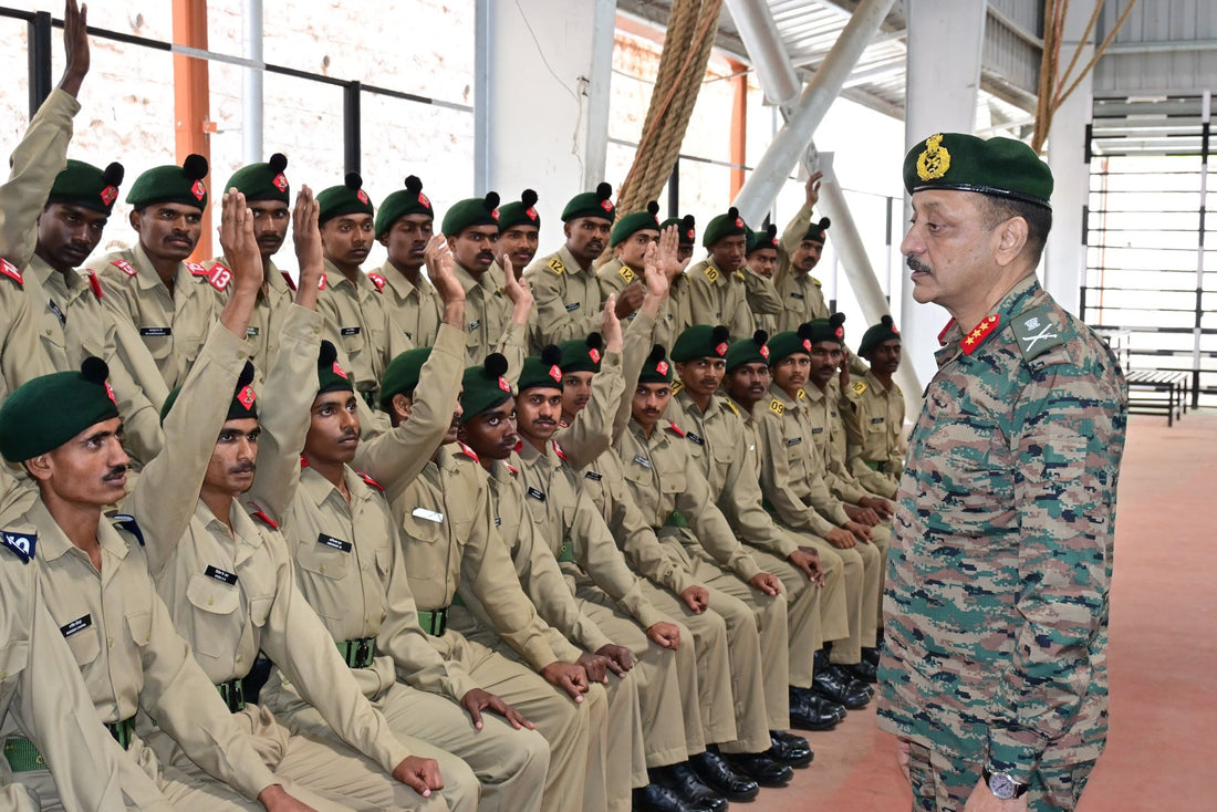 Lt Gen Anoop Shinghal Assesses Technological Enhancements at Madras Regimental Centre