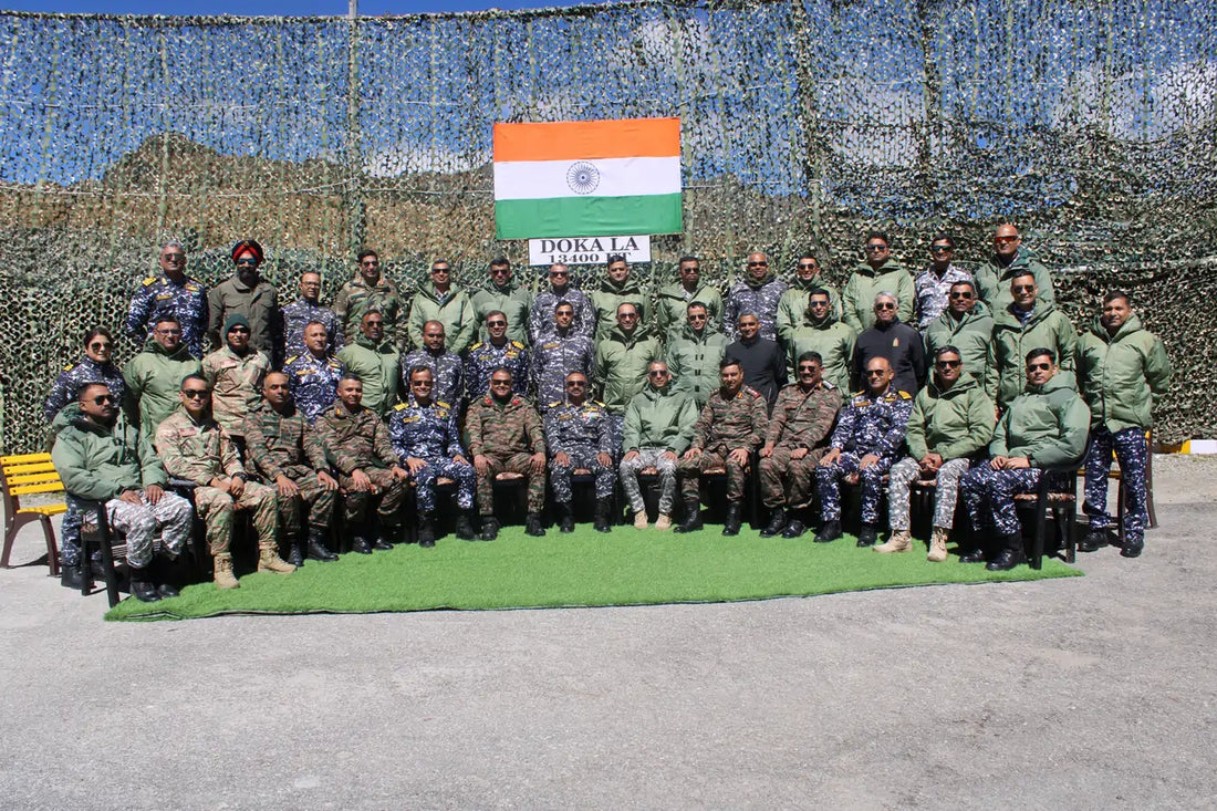 Naval War College Officers Conduct Strategic Visit to Trishakti Corps for Enhanced Operational Insights