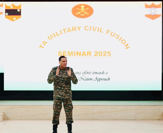 Lt Gen Dhiraj Seth Advocates for Military-Civil Collaboration at Jodhpur Seminar to Enhance India’s Hybrid Warfare Strategy