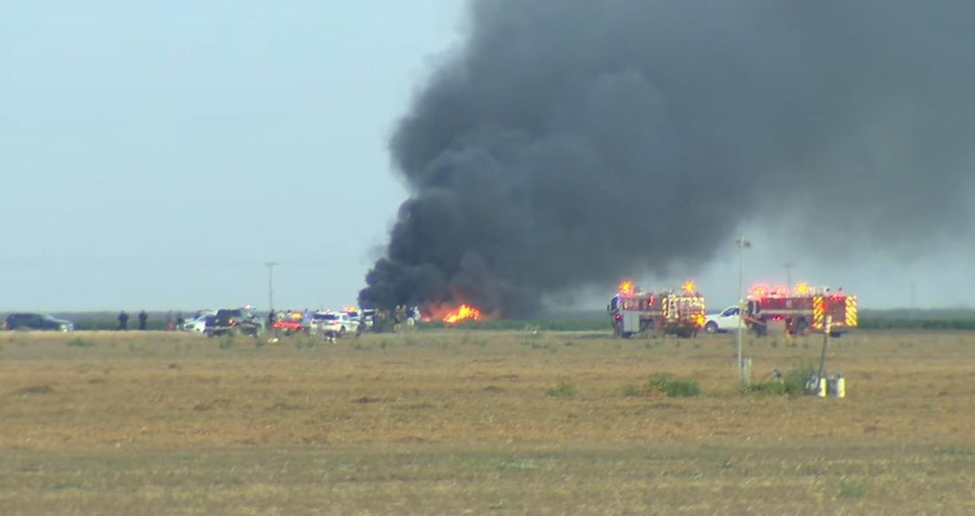 US Navy F-35C Crashes Near NAS Lemoore; Pilot Safely Ejects