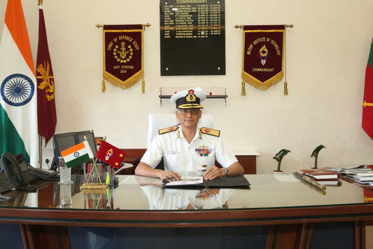 Rear Admiral V Ganapathy Takes Command of Pune's Military Institute of Technology