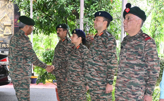Lt Gen Manoj Kumar Katiyar Conducts Comprehensive Review of Kalka Military Station Readiness