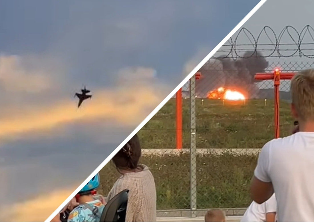 Polish F-16 Crashes at Radom Airshow Rehearsal, Pilot Fatally Injured