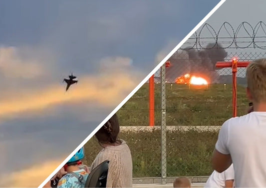 Polish F-16 Crashes at Radom Airshow Rehearsal, Pilot Fatally Injured