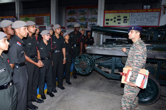 OTA Cadets Explore Cutting-Edge Military Technology at MCEME Secunderabad