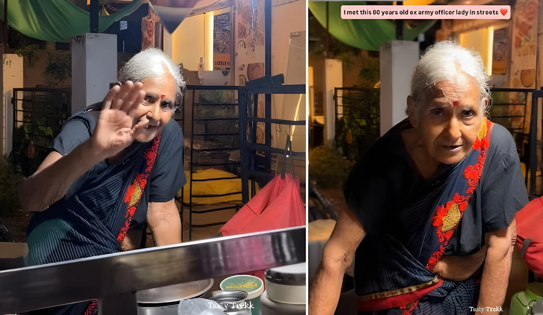 Meet 79-Year-Old Retired Army Officer Inspires Millions with Street Food Stall in Indore