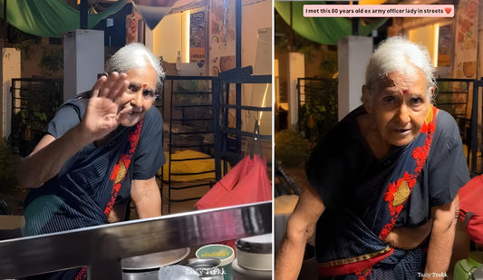 Meet 79-Year-Old Retired Army Officer Inspires Millions with Street Food Stall in Indore