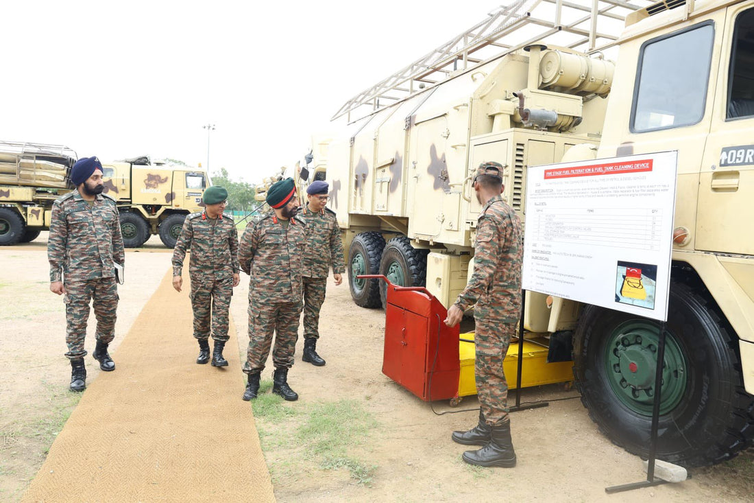 Major General APS Chahal Assesses Agnibaaz Division's Modernization and Operational Excellence