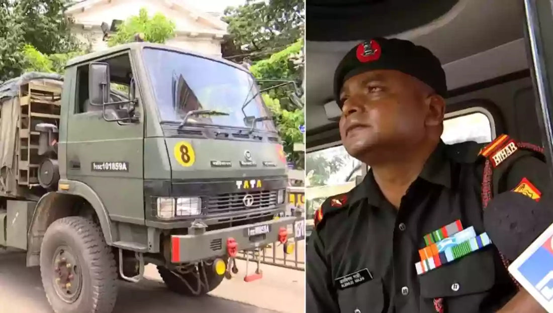 Army Refutes Allegations Following Military Truck's 'Dangerous Driving' Charge in Kolkata