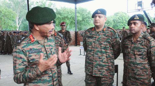 Lt Gen Manoj Kumar Katiyar Assesses Operational Preparedness at Tibri Military Station