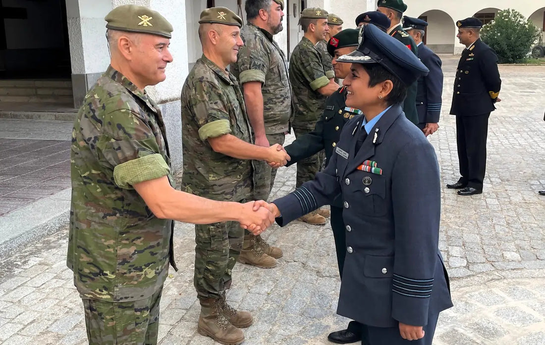 India and Spain Bolster Defence Relations During College of Defence Management's Strategic Visit