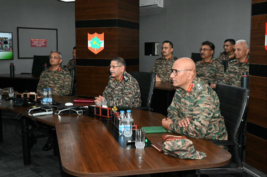 General Upendra Dwivedi Conducts Security Evaluation in Kashmir for Shri Amarnath Yatra 2025