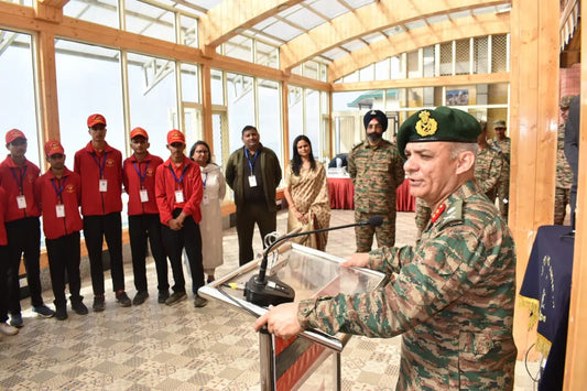 Gujjar & Bakarwal Students Inspired by Major General Ajay Feroz Shah During Visit to Army Training Command Shimla